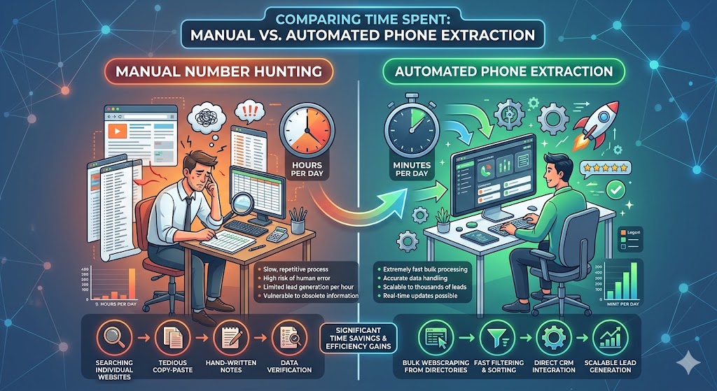 Manual Methods to Find B2B Phone Numbers